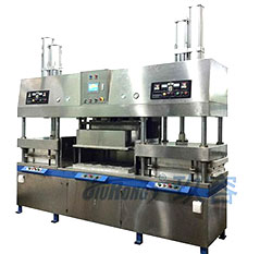 玖容氣液增壓缸餐具應用案例-自動餐具生產(chǎn)線